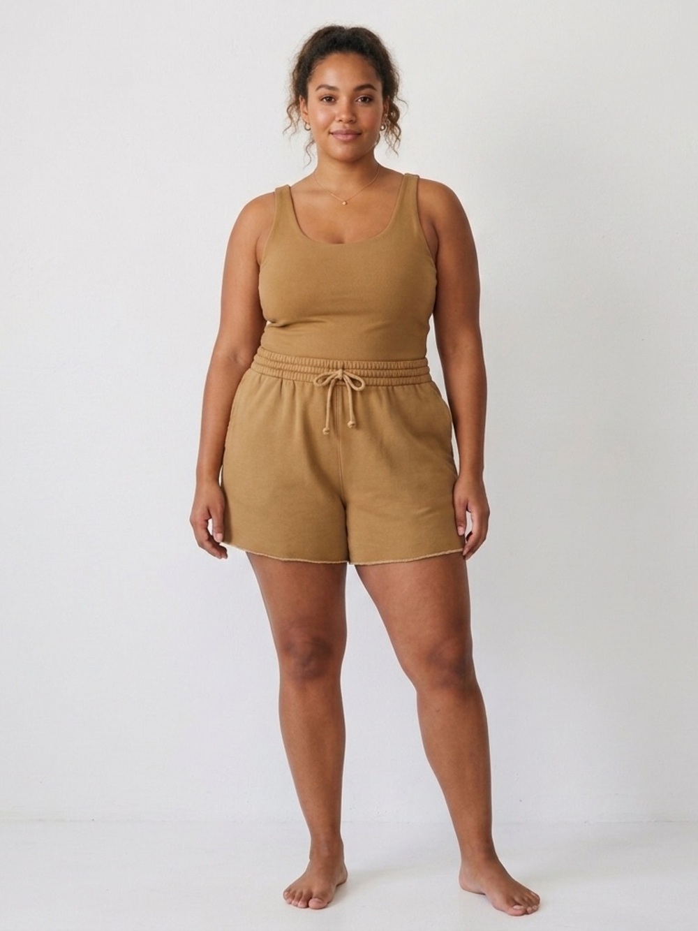 TNA CozyAF Sweat Shorts Plus Size 1X Aritzia